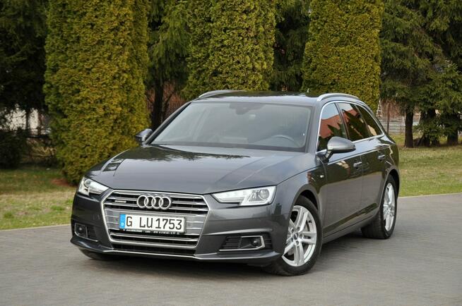 Audi A4 2.0TDI(190KM)*2xS-Line*Radar*Xenon*Led*Navi*El.Klapa*Skóry*Alu17"ASO