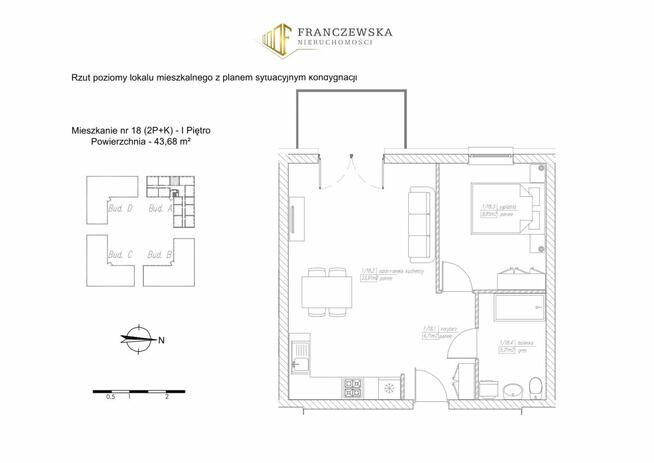 Mieszkanie Dominów gm. Głusk,