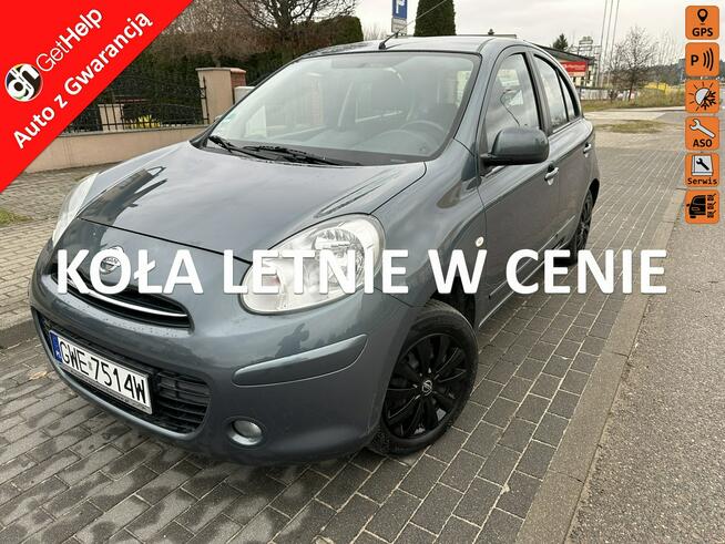 Nissan Micra Benzyna, klimatyzacja, dotykowa nawigacja, 8 airbag, drugie koła