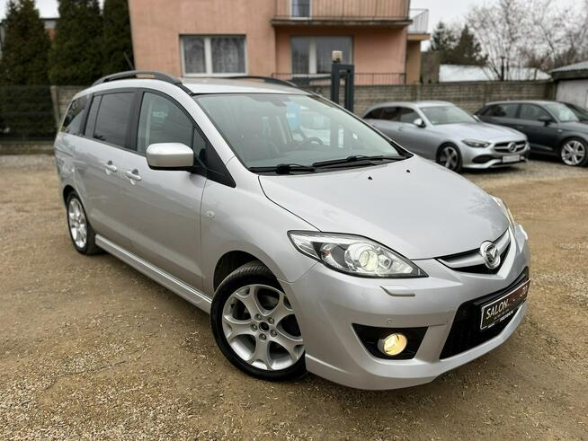 Mazda 5 2.0 1WŁ Elektryczne drzwi Xenon Skóry 6biegów Alu Bez Rdzy Bezwypadk