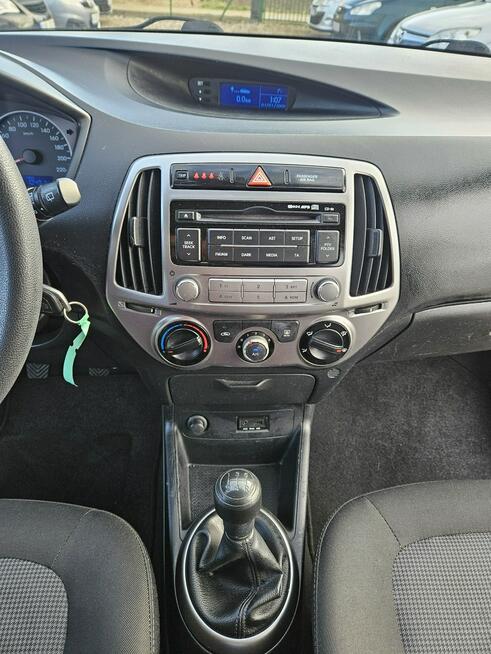 Hyundai i20 Opłacony Zdrowy Zadbany z Klimatyzacją po Serwisie 1 WŁ