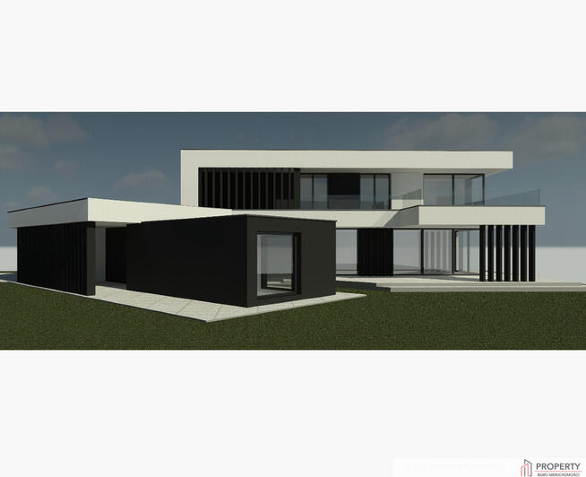 Nowoczesny dom w budowie, Straszęcin, Dębica