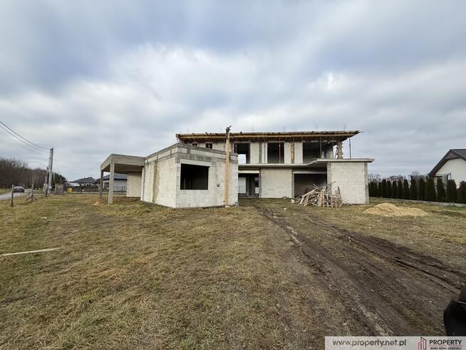 Nowoczesny dom w budowie, Straszęcin, Dębica