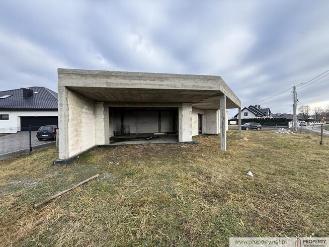 Nowoczesny dom w budowie, Straszęcin, Dębica