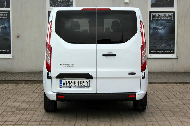 Ford Transit Custom 9-osob. L2 130KM Salon PL FV23% 1WŁ Android/Apple Tempomat Gwarancja