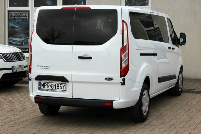 Ford Transit Custom 9-osob. L2 130KM Salon PL FV23% 1WŁ Android/Apple Tempomat Gwarancja