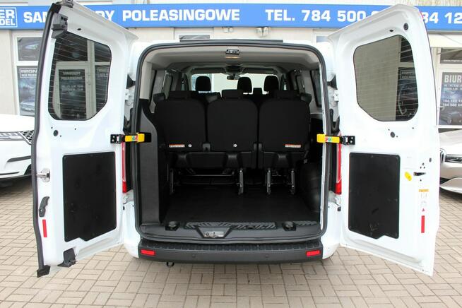 Ford Transit Custom 9-osob. L2 130KM Salon PL FV23% 1WŁ Android/Apple Tempomat Gwarancja