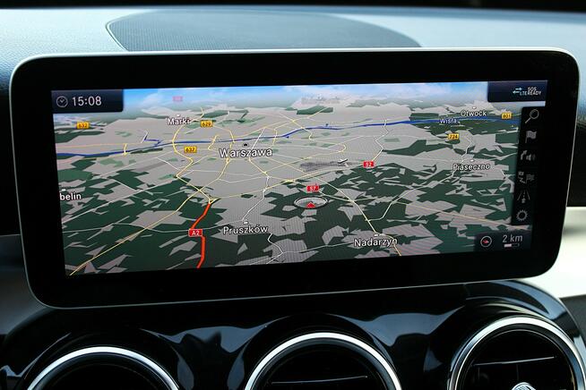 Mercedes C 200 Exclusive FV23% 160KM ASO Navi LED Grz.Fotele El.Klapa Gwarancja