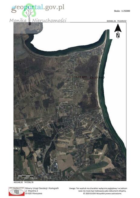 Działka inwestycyjna Mosty gm. Kosakowo, Miłorzębowa