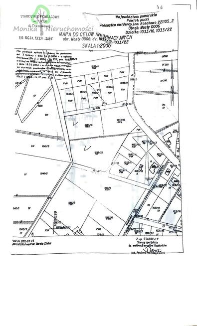 Działka inwestycyjna Mosty gm. Kosakowo, Miłorzębowa