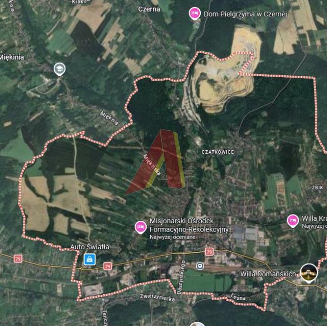 Działka budowlana Krzeszowice, Kościuszki