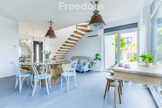 Nowoczesny skrajny segment na Wawerze Nadwiśle