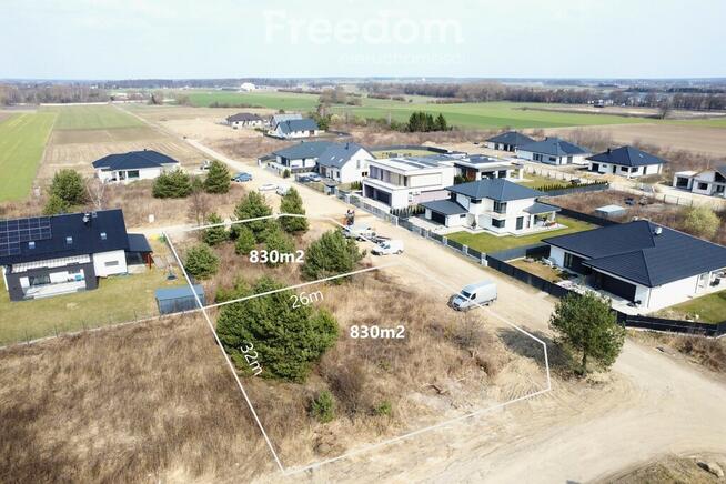 Prestiżowe działki 830 m² os. Relax pełne media