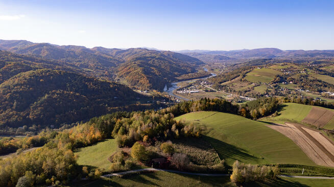 Działka budowlana Łazy Brzyńskie gm. Łącko