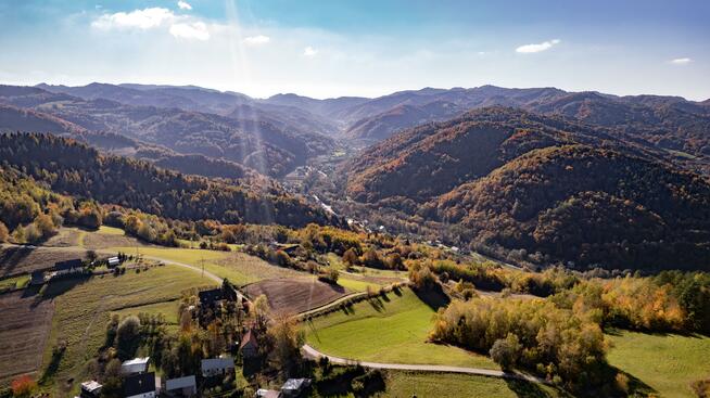 Działka budowlana Łazy Brzyńskie gm. Łącko