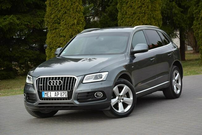 Audi Q5 S-Line Quattro Skóry Navi Bi-Xenon Ledy Alu19 El.klapa ASO