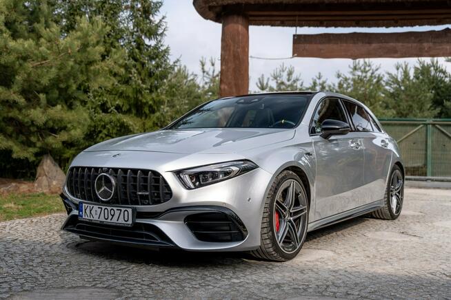 Mercedes A45 AMG 4Matic+ / 2.0 421KM / Gwarancja / Bezwypadkowy / Salon PL / 2kpl kół