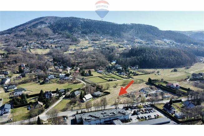 Działka usługowa-mieszkaniowa ponad 13 arów