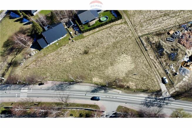 Działka usługowa-mieszkaniowa ponad 13 arów