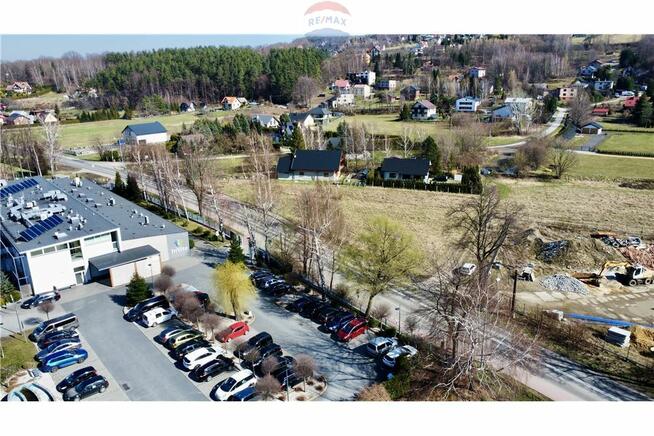 Działka usługowa-mieszkaniowa ponad 13 arów