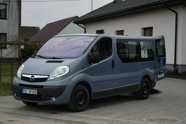 Opel Vivaro 2.0D Trafic/ Klima/ Navi/ Rampa/ Dla Niepełnosprawnych/ Sprowadzony