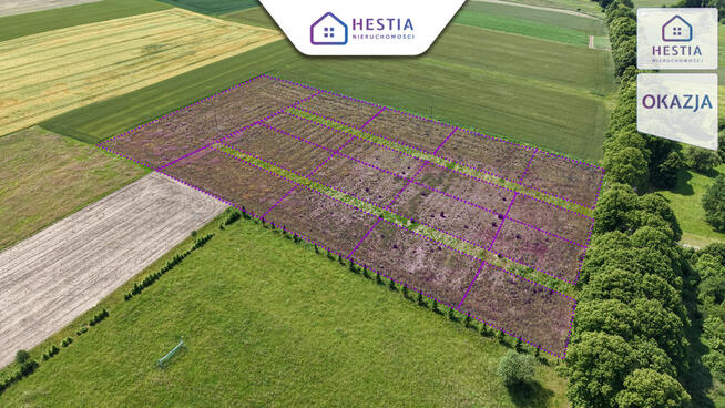 Atrakcyjny kompleks 17 działek budowlanych