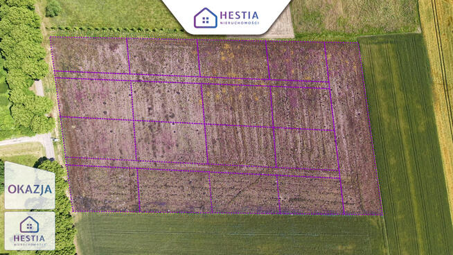 Działki budowlane 20 km od morza!