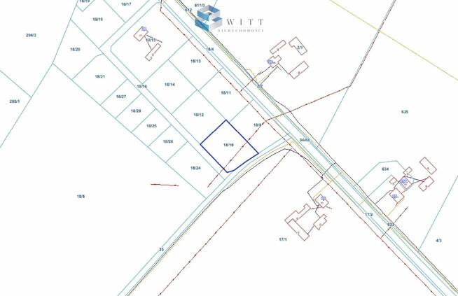 Działka budowlana Księży Dwór gm. Działdowo