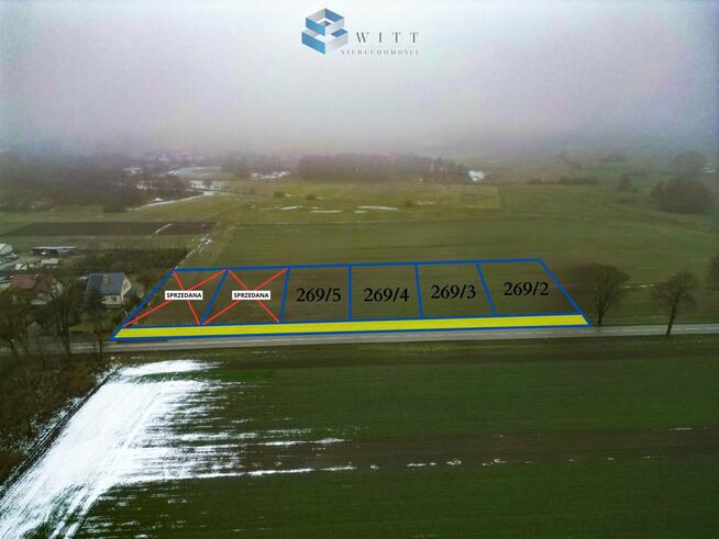 Działka budowlana Burkat gm. Działdowo