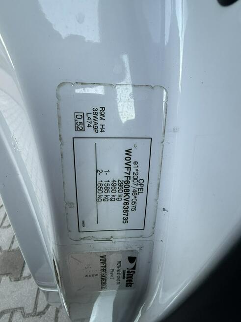 Opel Vivaro B 1.6DCi 2019r Brygadówka 6-cio Osobowy Dubel Kabina Euro6