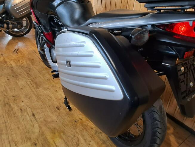 Honda Transalp #ŁADNA HONDA # raty -kup online, Transalp 700 ABS 3 kufry oryginalne