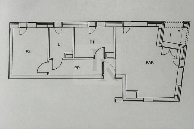 Narożne mieszkanie z loggią OGRODY GRAUA