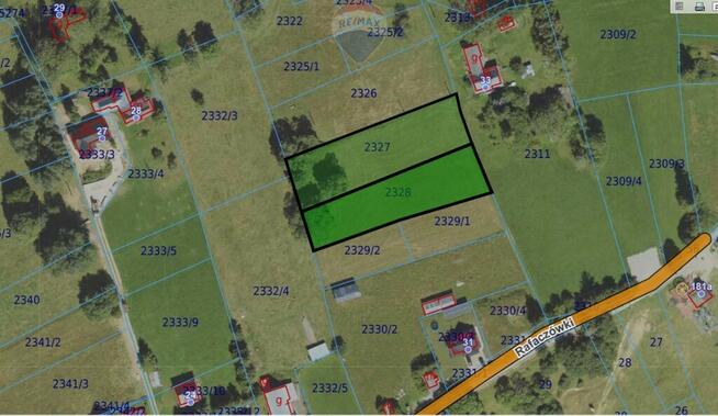 Działka budowlana I Prąd I Stacja SKI Harenda