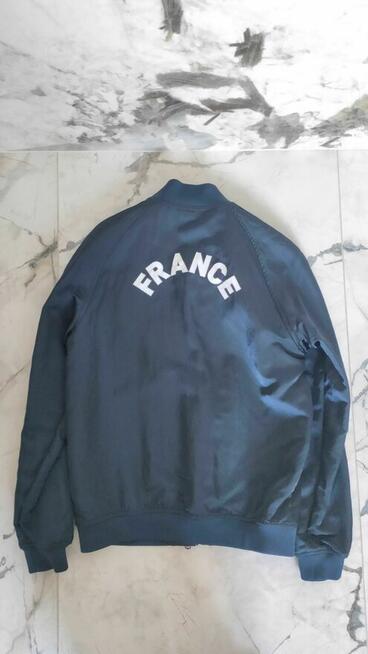 Granatowa kurtka bomberka Nike France, rozmiar S