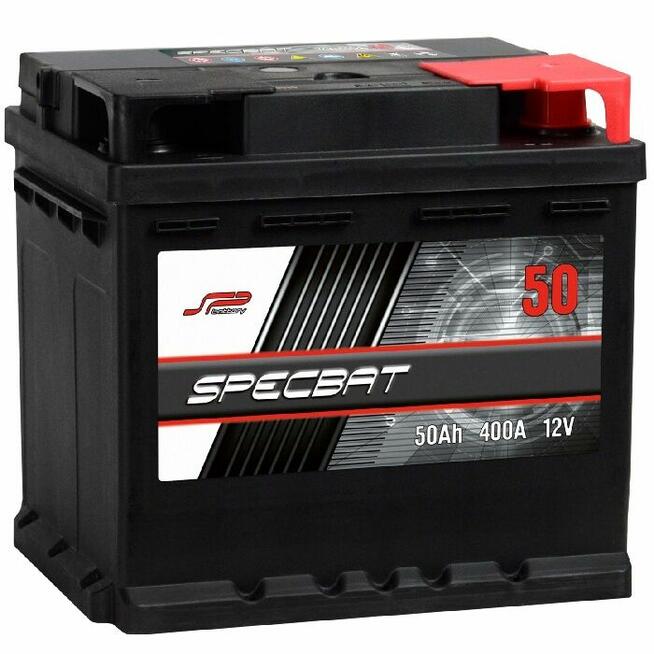 Akumulator 50Ah 400A EN SPECBAT P+