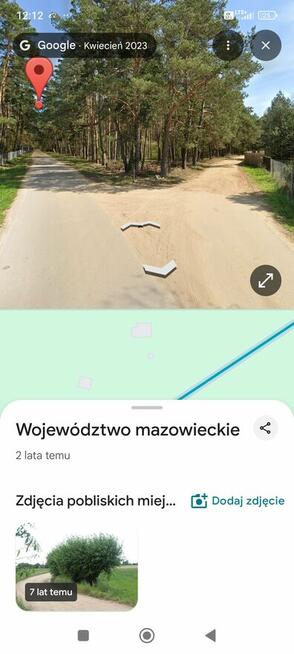 Działka leśna z planem zagospodarowania domki letniskowe