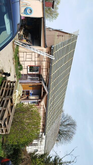 Prace dekarskie/pokrycia dachowe, wyginanie blachy płaskiej