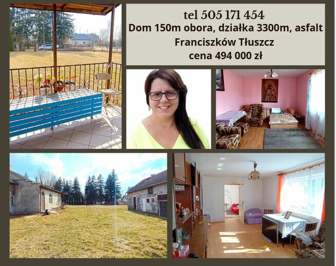 Działka 1010m z domkiem 40m2 Arciechów Załubice, Narew, Bug