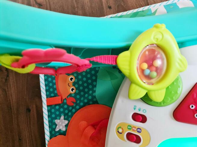 Mata 4w1 Fisher Price muzyczna na pleckach, tunel, stolik 0+