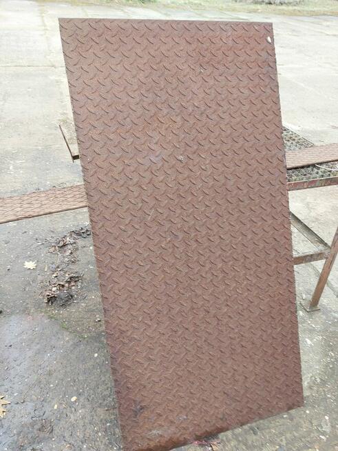 Blacha podestowa ,ryflowana