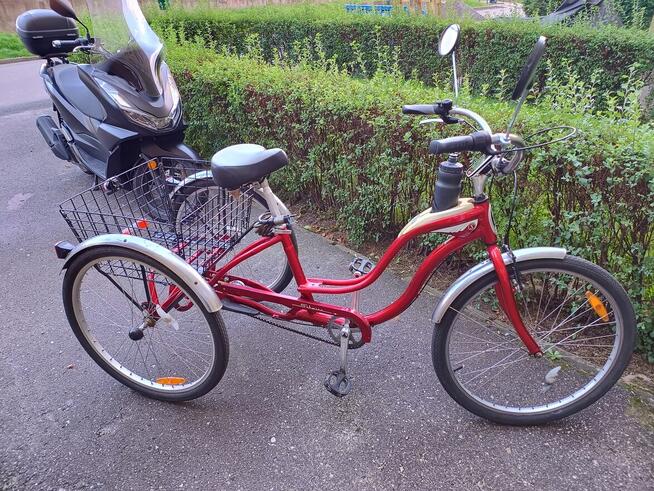 Rower rehabilitacyjny trójkołowy