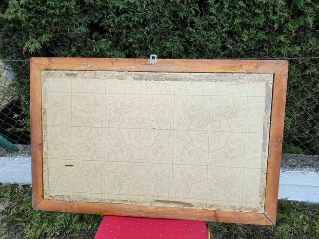 Obraz Ręcznie robiony obrazek Gobelin Czerwony Kapturek haft