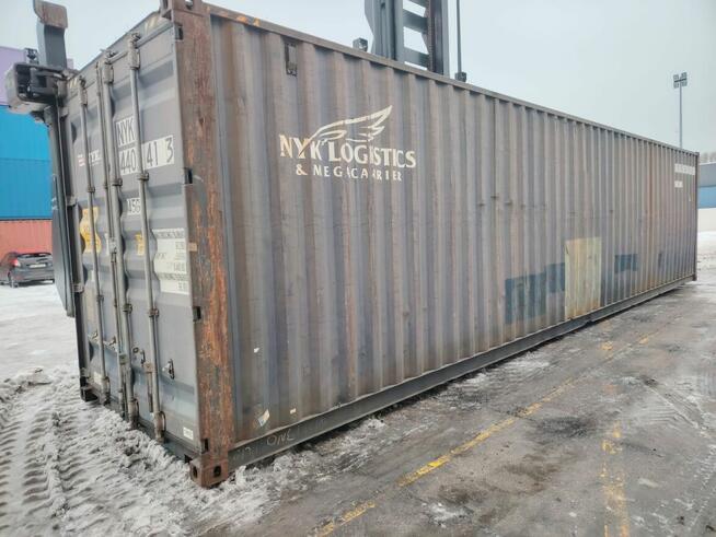 Kontener magazynowy 40 HC / 12 metrowy - Pewny Kontener.