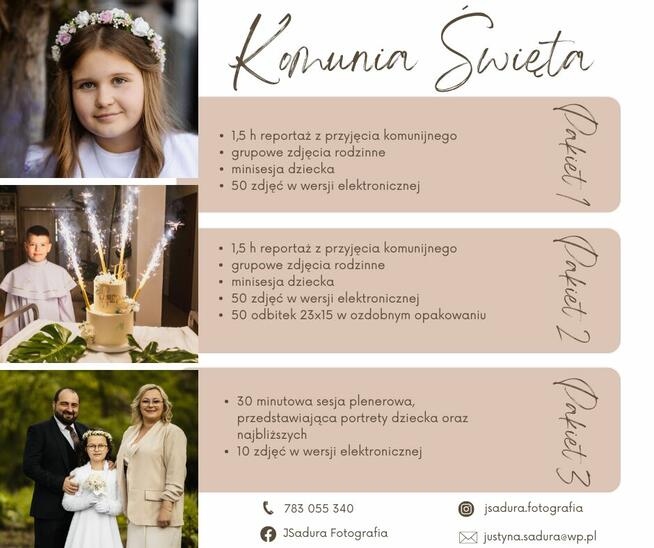 Fotograf na Chrzest, Komunię - Lublin