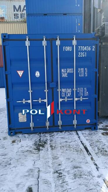 Ładny kontener morski 20 DV OneWay / 6 metrowy