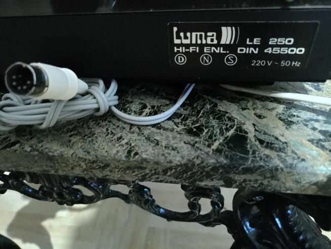 Zabytkowy Gramofon LUMA LE 250 Hi-Fi Vintage