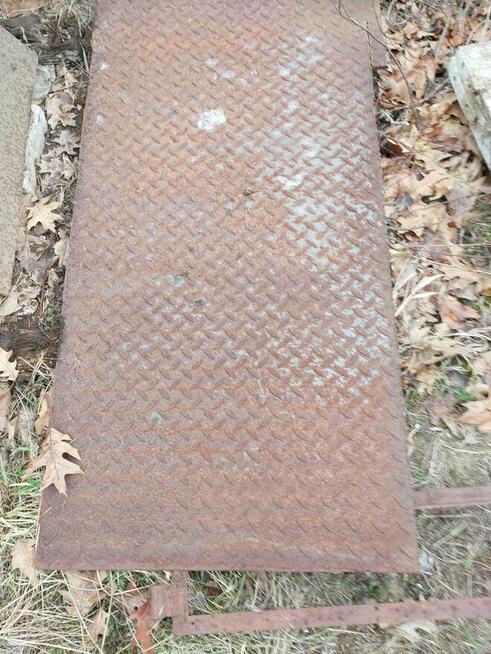 Blacha podestowa ,ryflowana