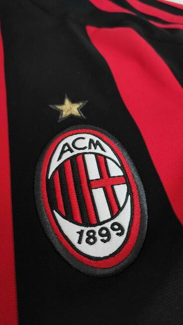 Oficjalny trykot, koszulka, t-shirt AC Milan 2008, Adidas, M