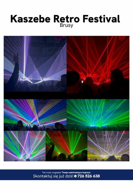 Pokaz Laserowy / Laser Show na Event & Imprezę