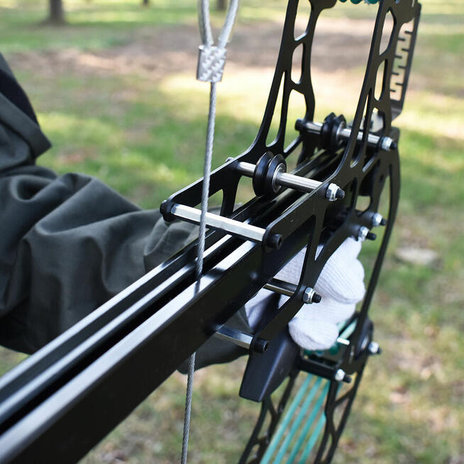 Proca bardzo mocna łukowa bloczkowa nie kusza na kulki